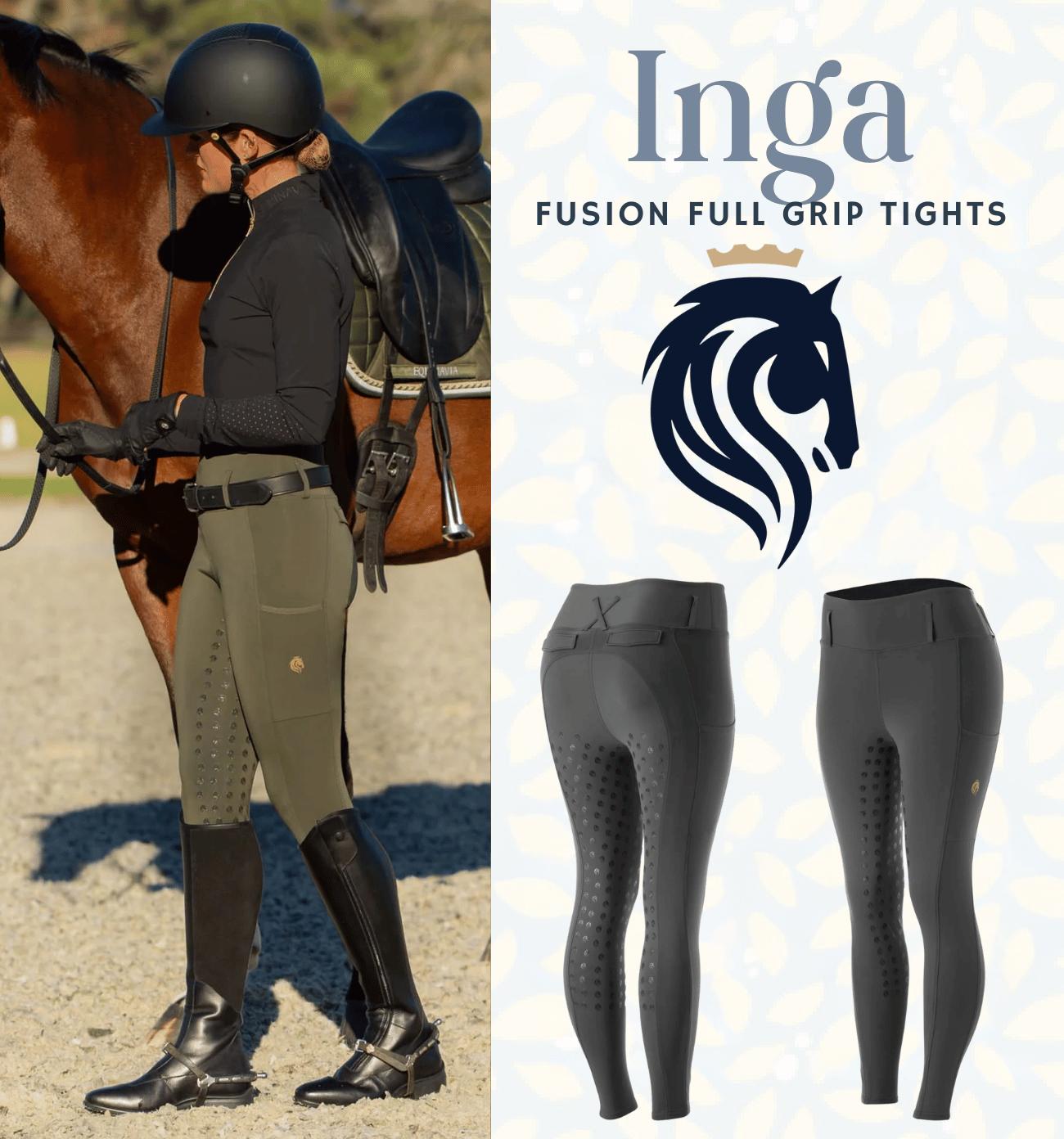 Equinavia Inga Fusion Full Grip Tights