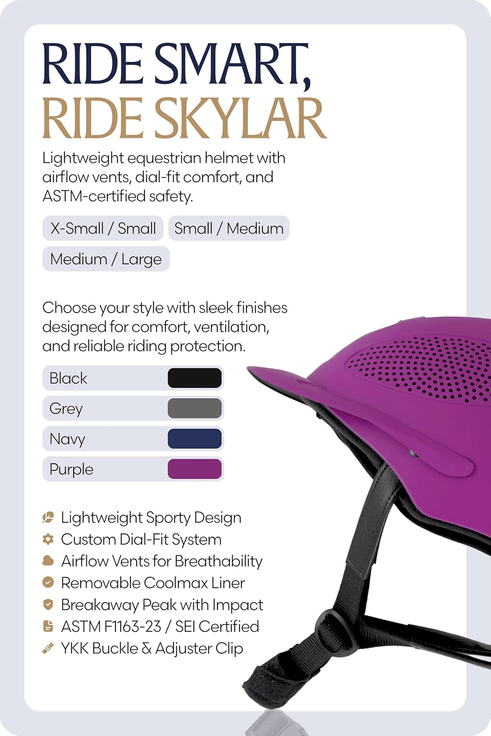 Equinavia Skylar Riding Helmets