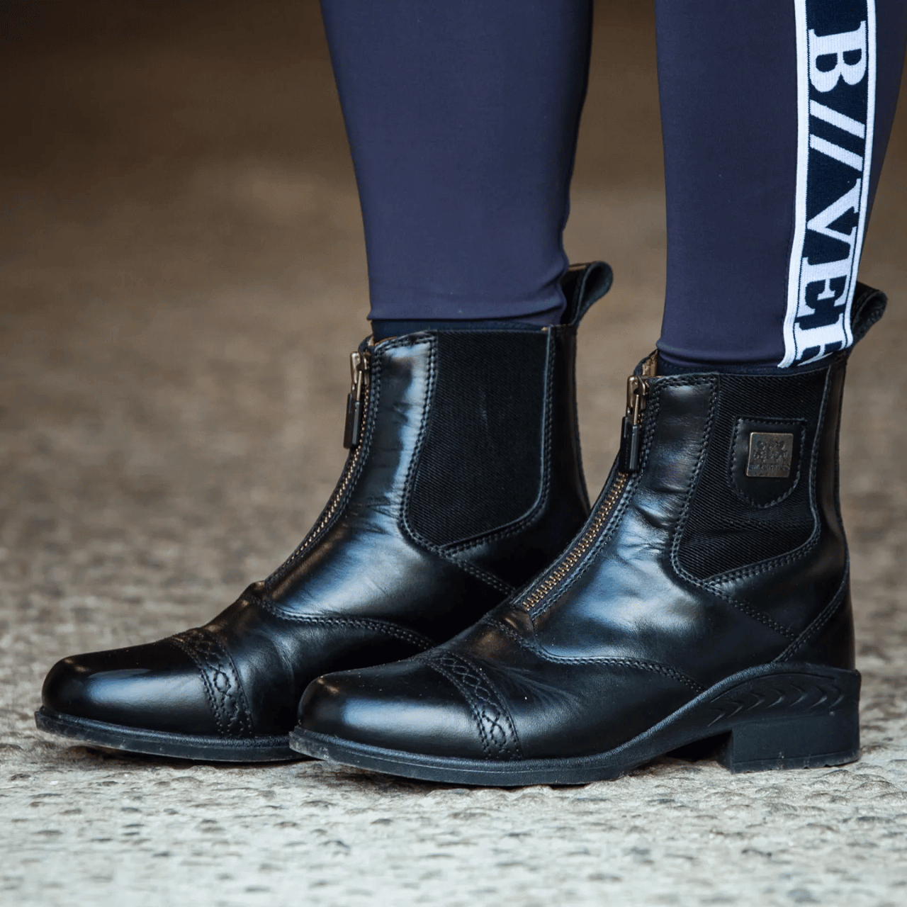 B Vertigo Women's Saturn Zip Front Paddock Boots