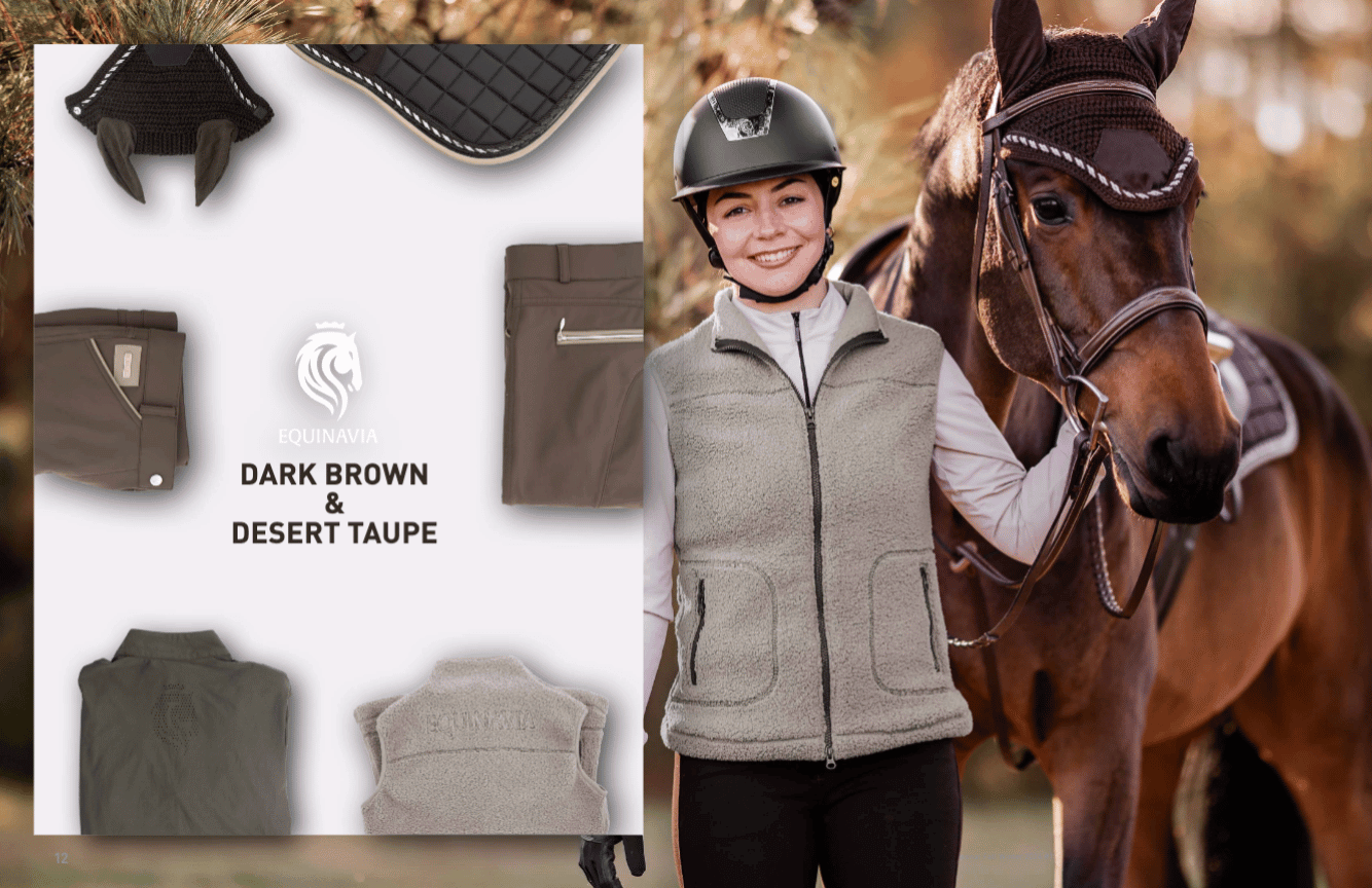 Equinavia Dark Brown & Desert Taupe