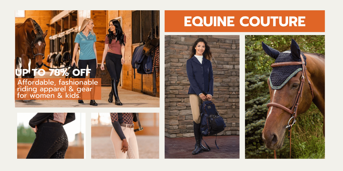 Equine Couture apparel and riding gear