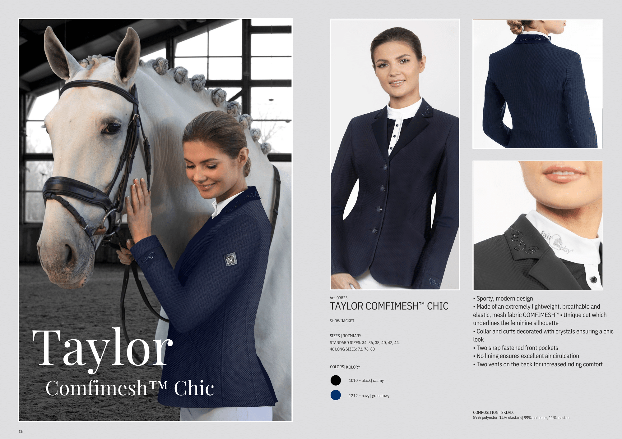 Fair Play Taylor Comfimesh Chic