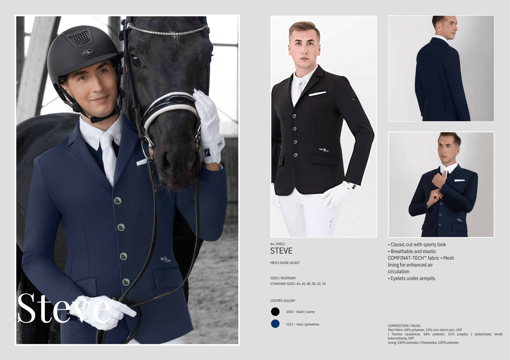 Fair Play Steve Hunter Jumper Show Coat