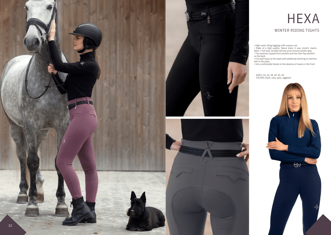 Hexa Winter Riding Tights by Fair Play