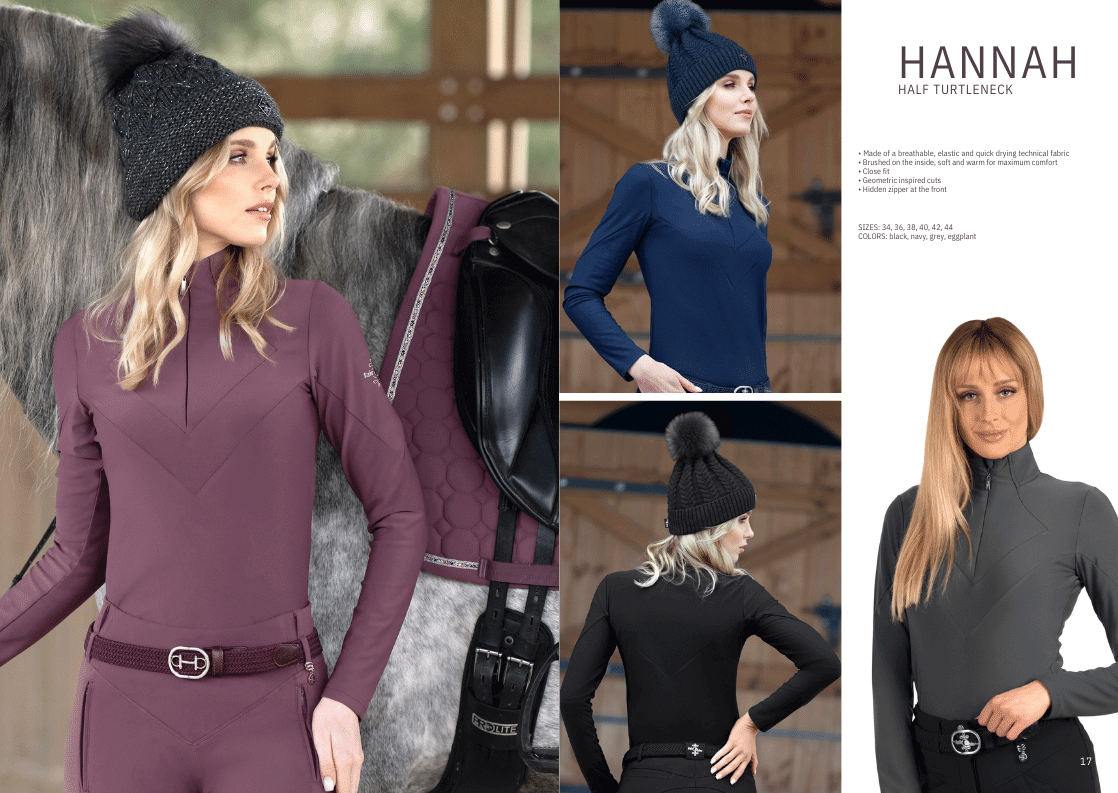 The Hannah Half Turtleneck by Fair Play