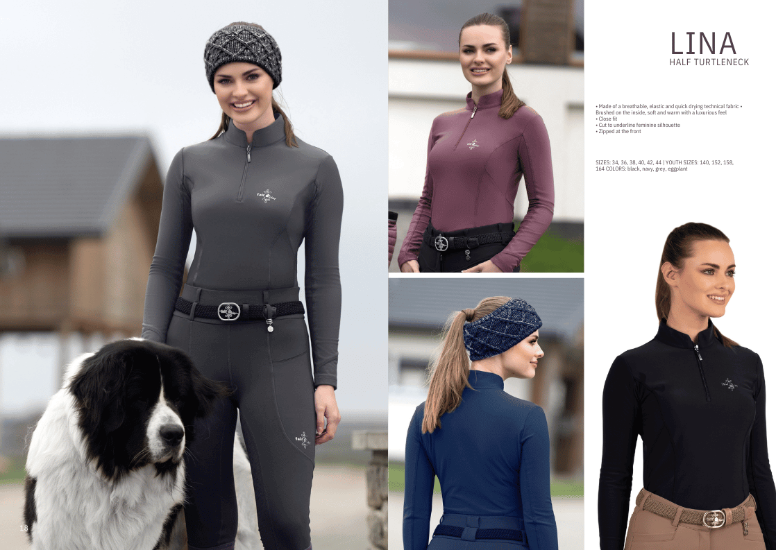The Lina Half Turtleneck by Fair Play