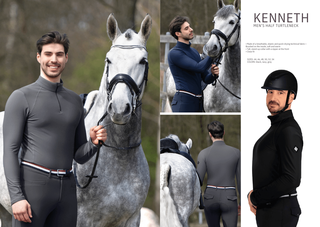 Kenneth Men's Half Turtleneck by Fair Play