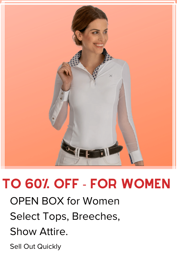 Save up to 60% on OPEN BOX for Women