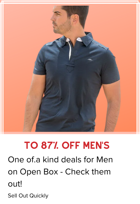 Shop on OPEN BOX for Men