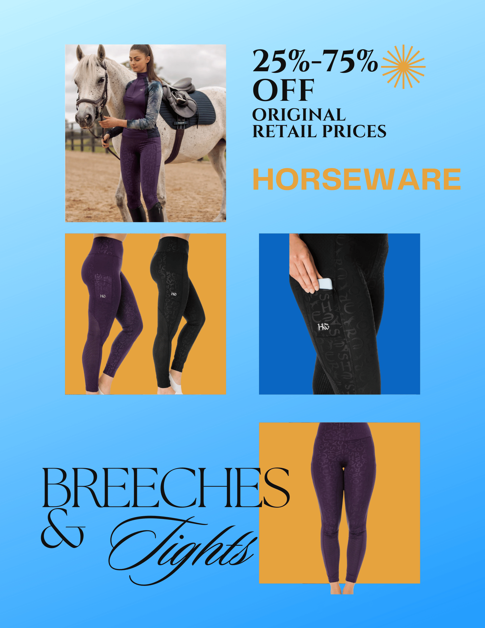Horseware Breeches & Tights
