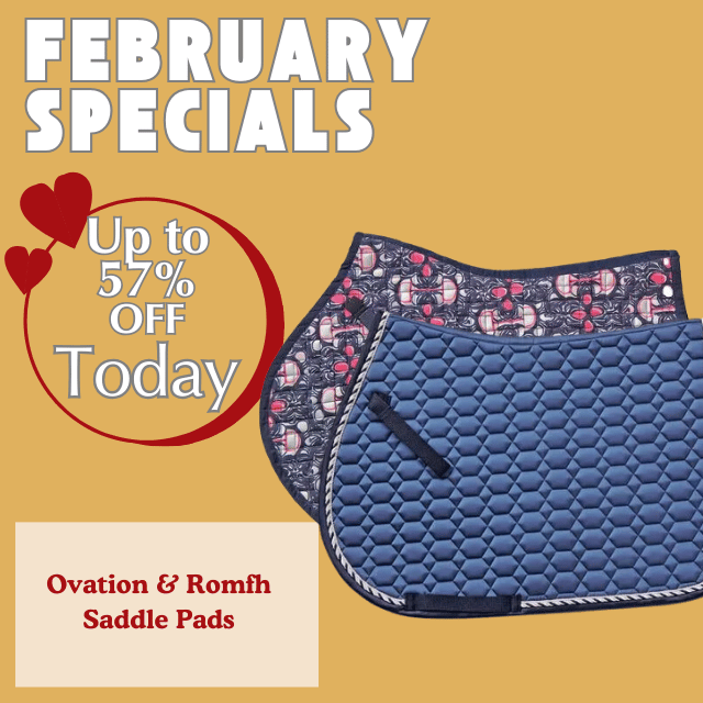 Ovation & Romfh Saddle Pads