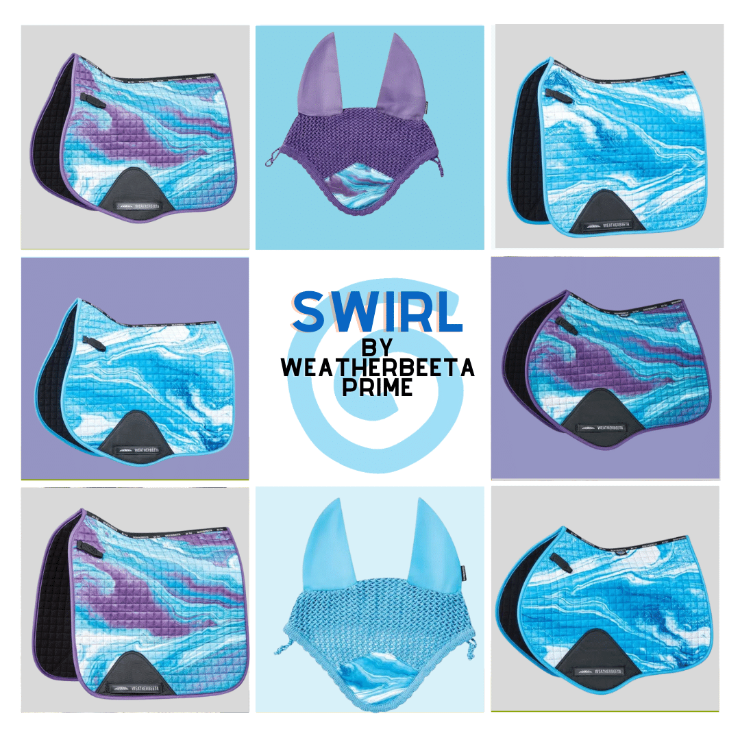 Purple & Blue Swirl by Weatherbeeta Prime