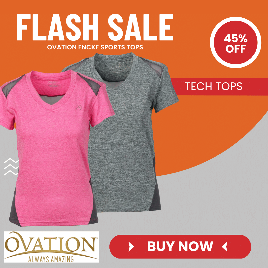 45% off the Ovation Encke Sports Top