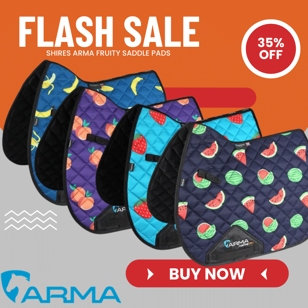 Shop for Shires ARMA Fruity Saddle Pads - 35% Off
