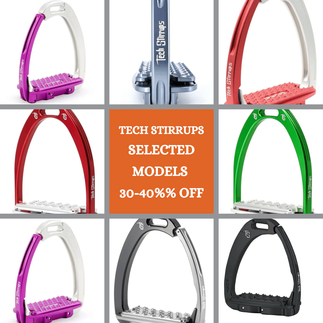 SHOP FOR TECH STIRRUPS - 30-40% Off Selected Models