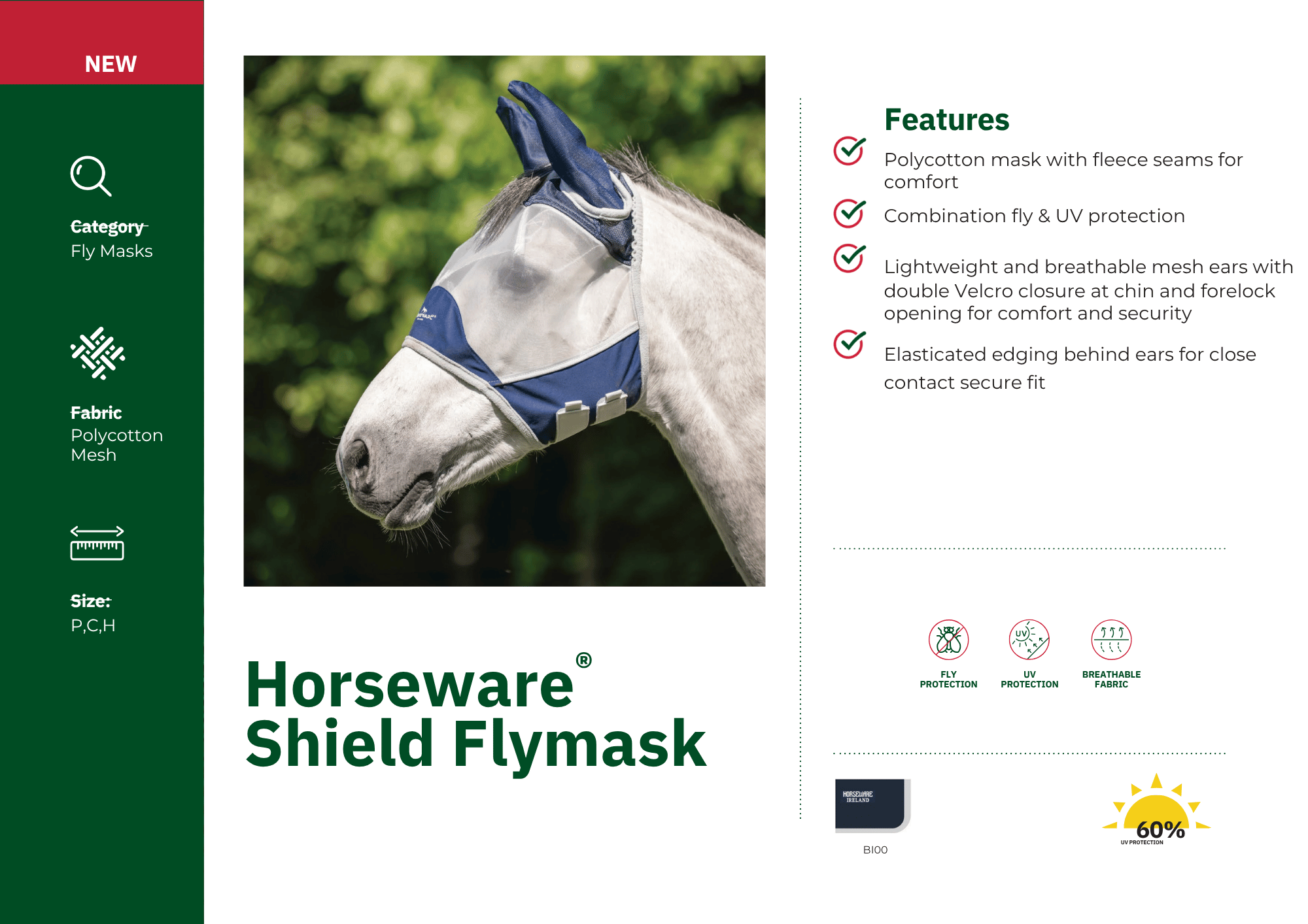 Horseware Shield Flymask