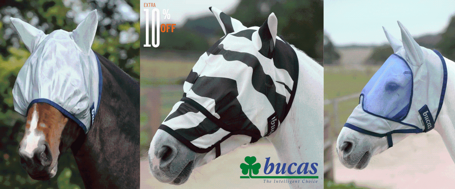 Bucas Fly Masks - Extra 10% Off
