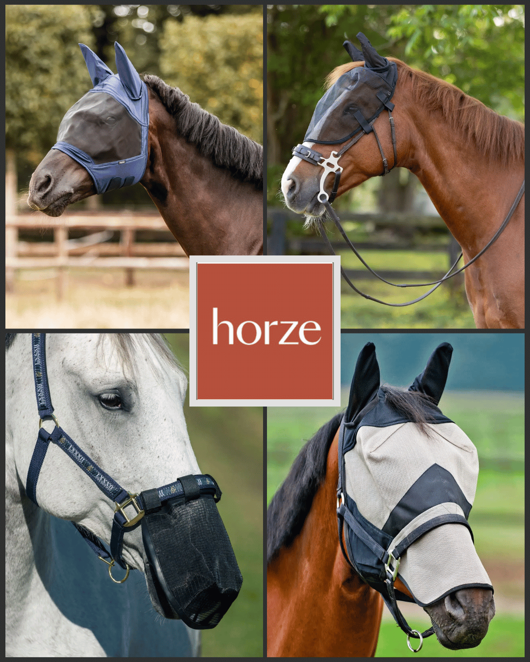 Horze Fly Masks & Fly Veils