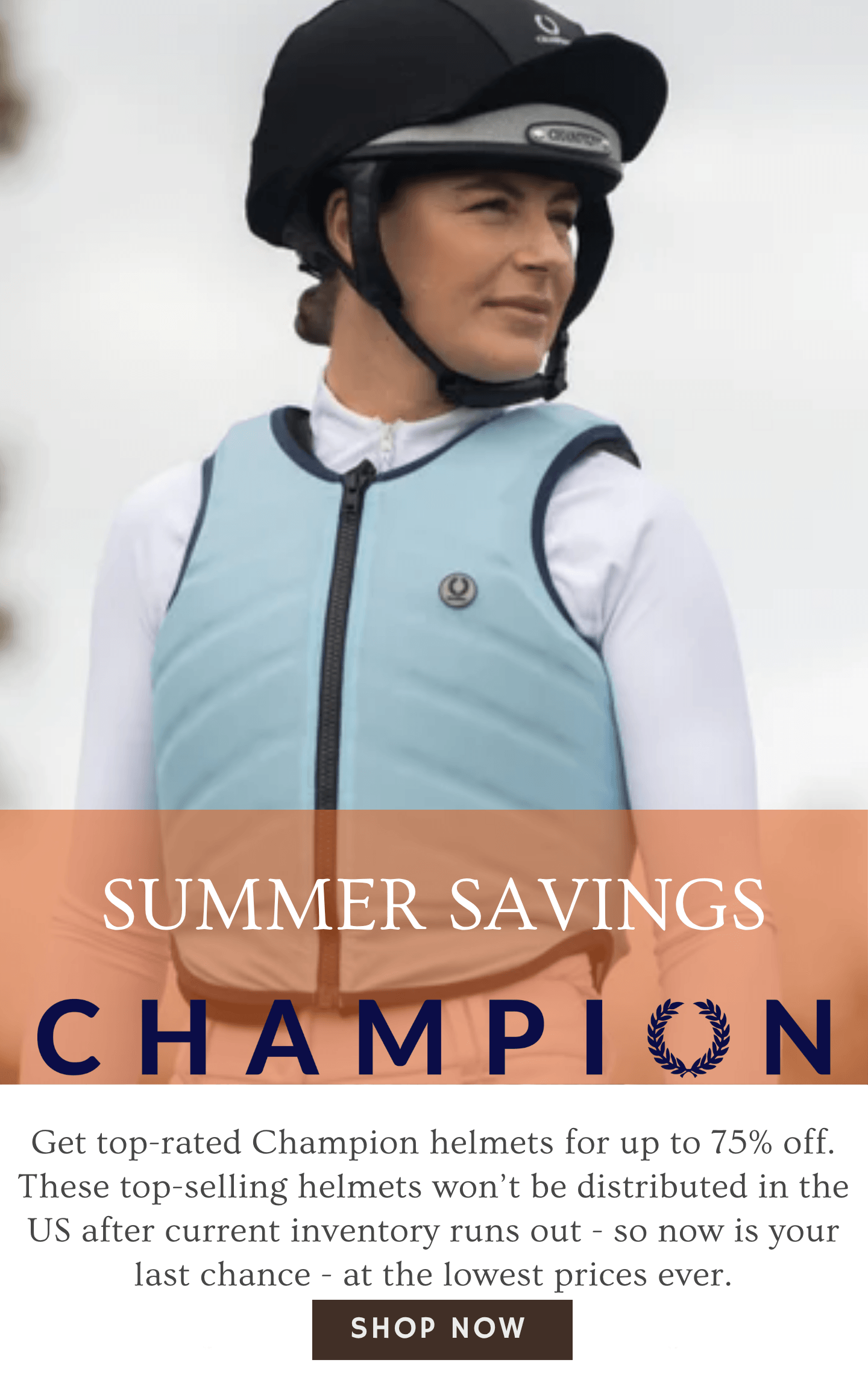 Up to 75% Off Champion Helmets
