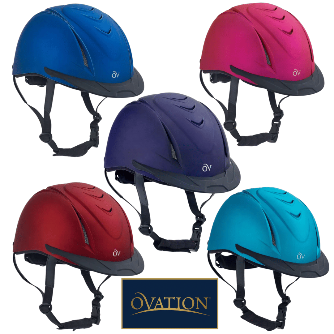 Ovation Metallic Schooler Helmets