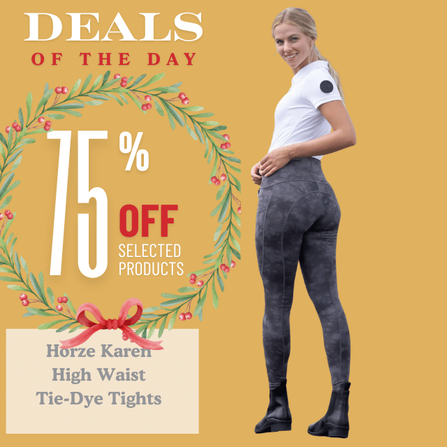 Horze Karen High Waist Tie-Dye tights