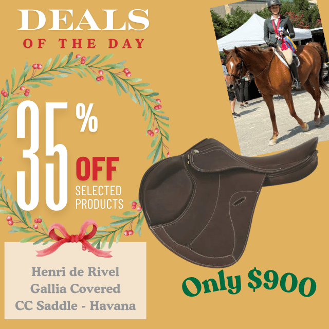 Henri de Rivel Gallia Covered CC Saddle