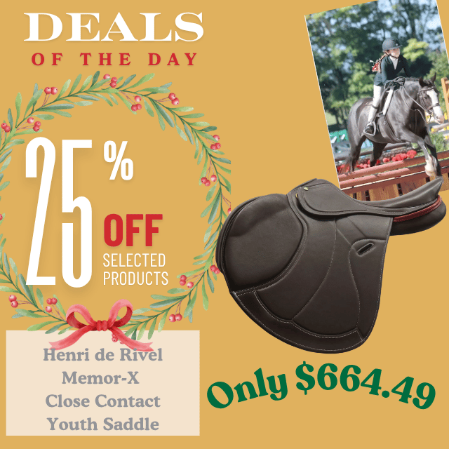 Henri de Rivel Memor-X CC Youth Saddle