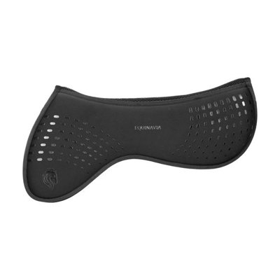 Equinavia Tromso Pro Non Slip Half Pad - Black
