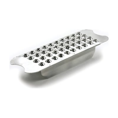 Centaur Stainless Steel Grated Stirrup Pads - Stainless Steel