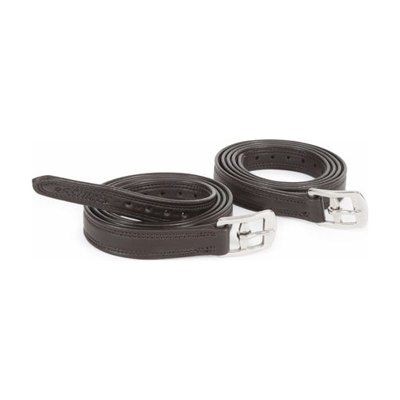 Shires Easy Care Non Stretch Stirrup Leathers - Havana