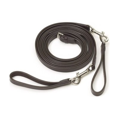 Camelot Leather Draw Reins - Brown