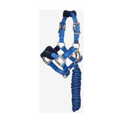 LeMieux Mini Vogue Halter and Leadrope - Benetton Blue