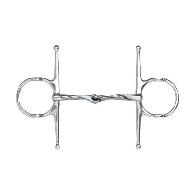 Centaur Slow Twist Full Cheek Gag - Stainless Steel