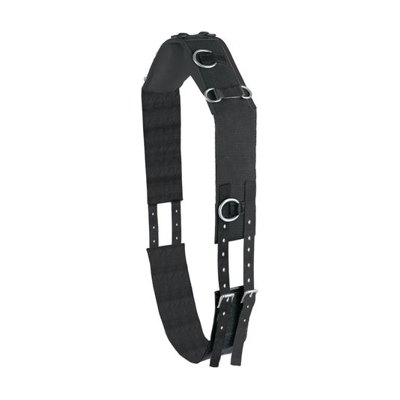 Centaur Web 10-Ring Surcingle - Black