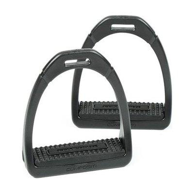 Compositi Premium Profile Stirrups - Black