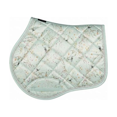 Dapplebay X Country Saddle Pad - Teal Dragonfly Meadow
