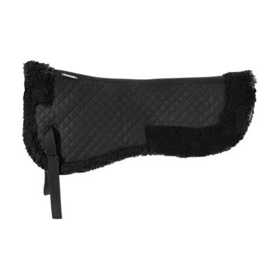 Horze Fur Half Pad - Black