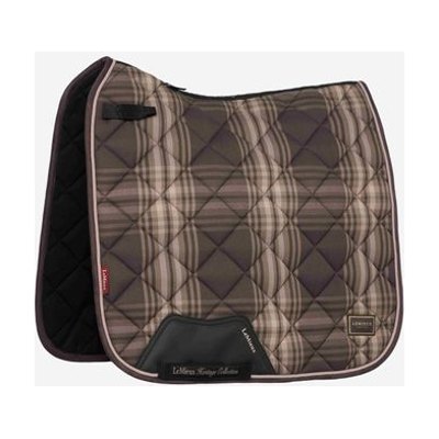 LeMieux Heritage Check Dressage Square - Cocoa