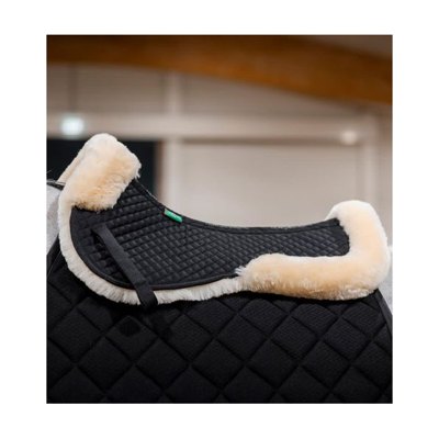 Horseware Sheepskin Halfpad - Black/Natural