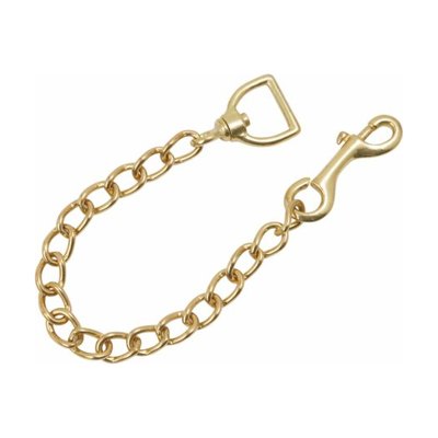 Shires Lead Rein Chain - Brass Plated