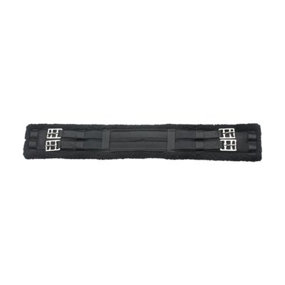 Ovation Fleece Equalizer Dressage Girth - Black