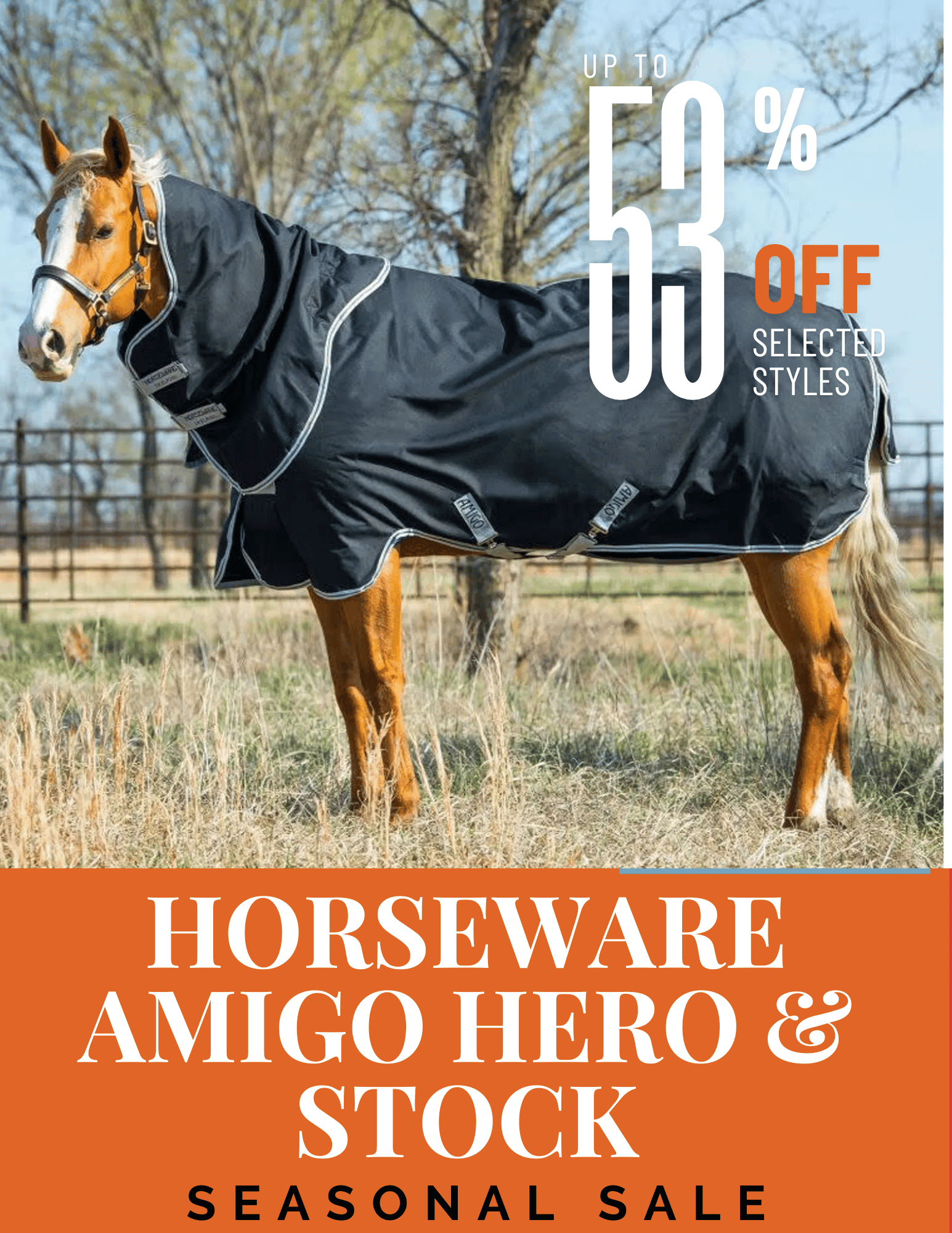 Horseware Amigo Hero & Stock