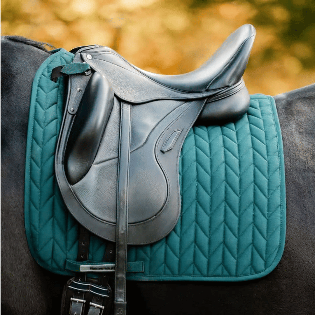 Horseware Dressage Saddle Pad - Dynasty Green