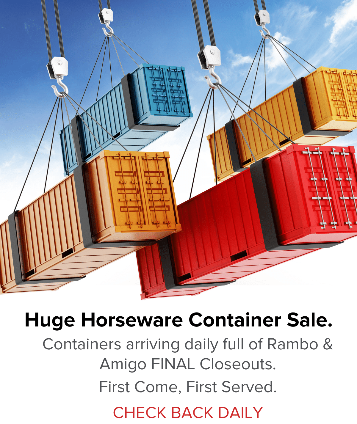 Shop the Horseware Container Sale