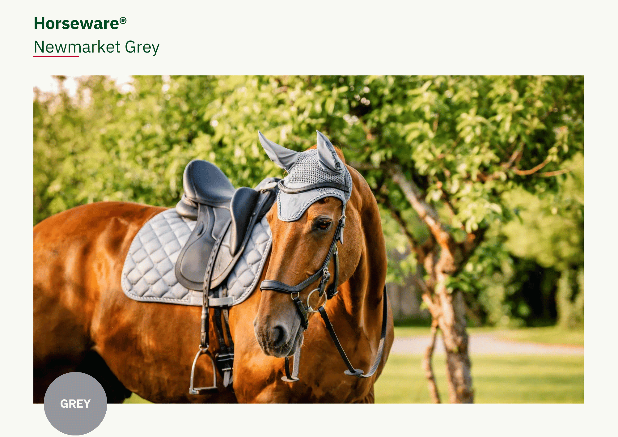 Horseware - Newmarket Grey