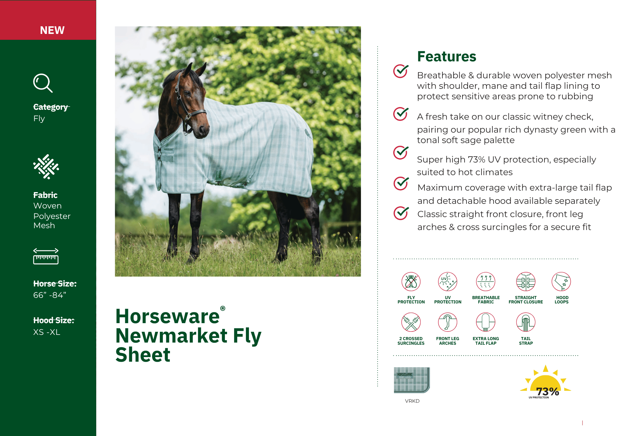 Horseware Newmarket Fly Sheet