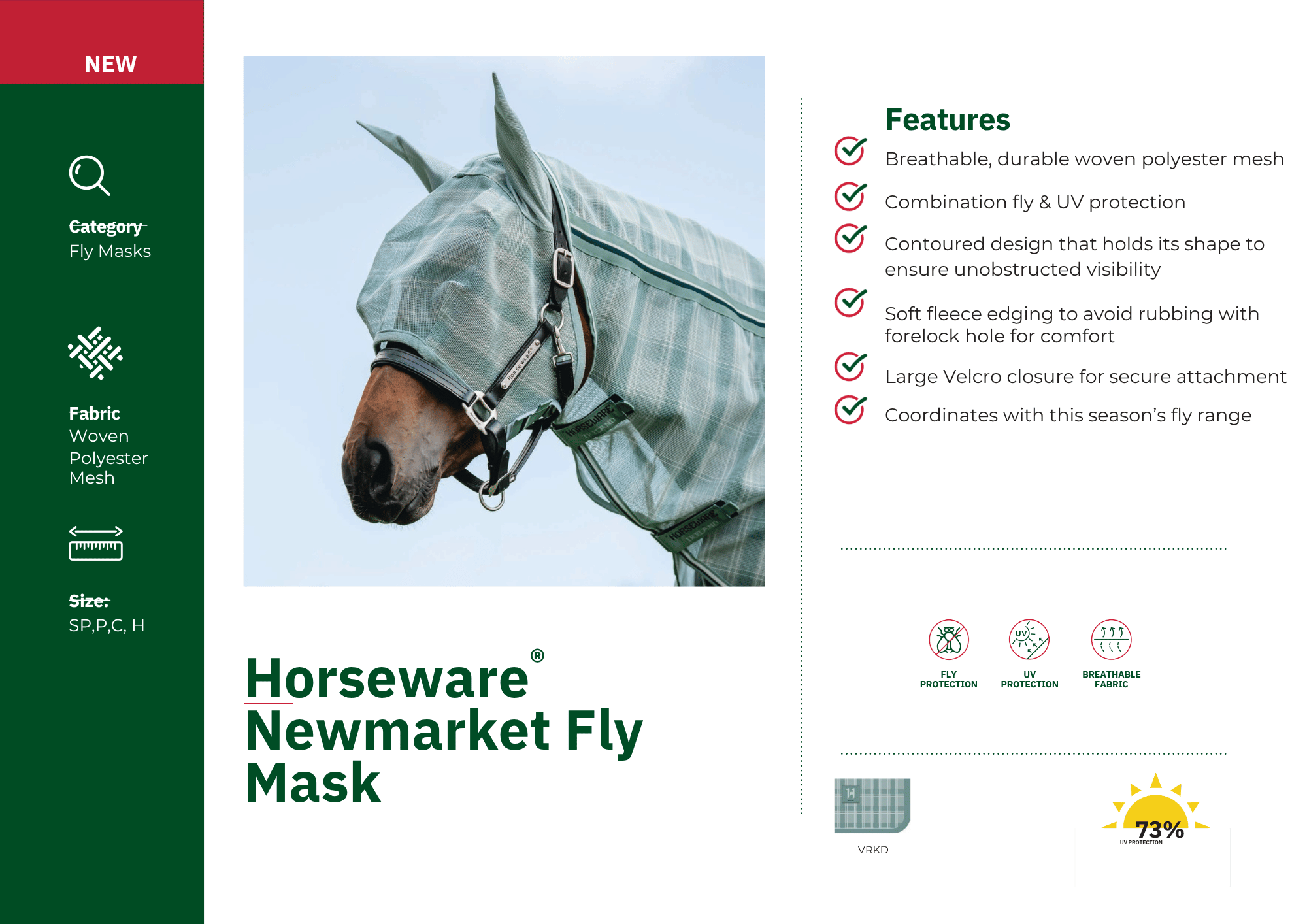 Horseware Newmarket Fly Mask