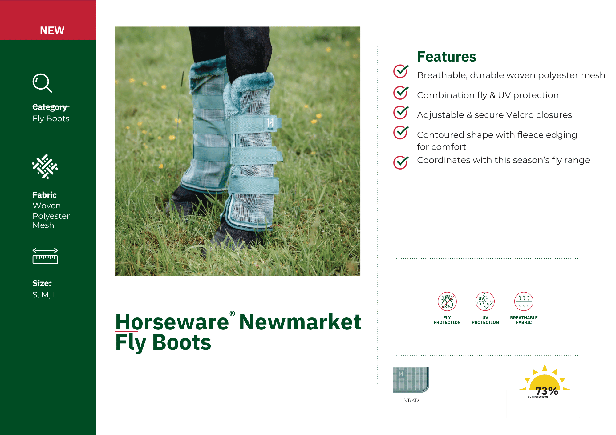 Horseware Newmarket Fly Boots