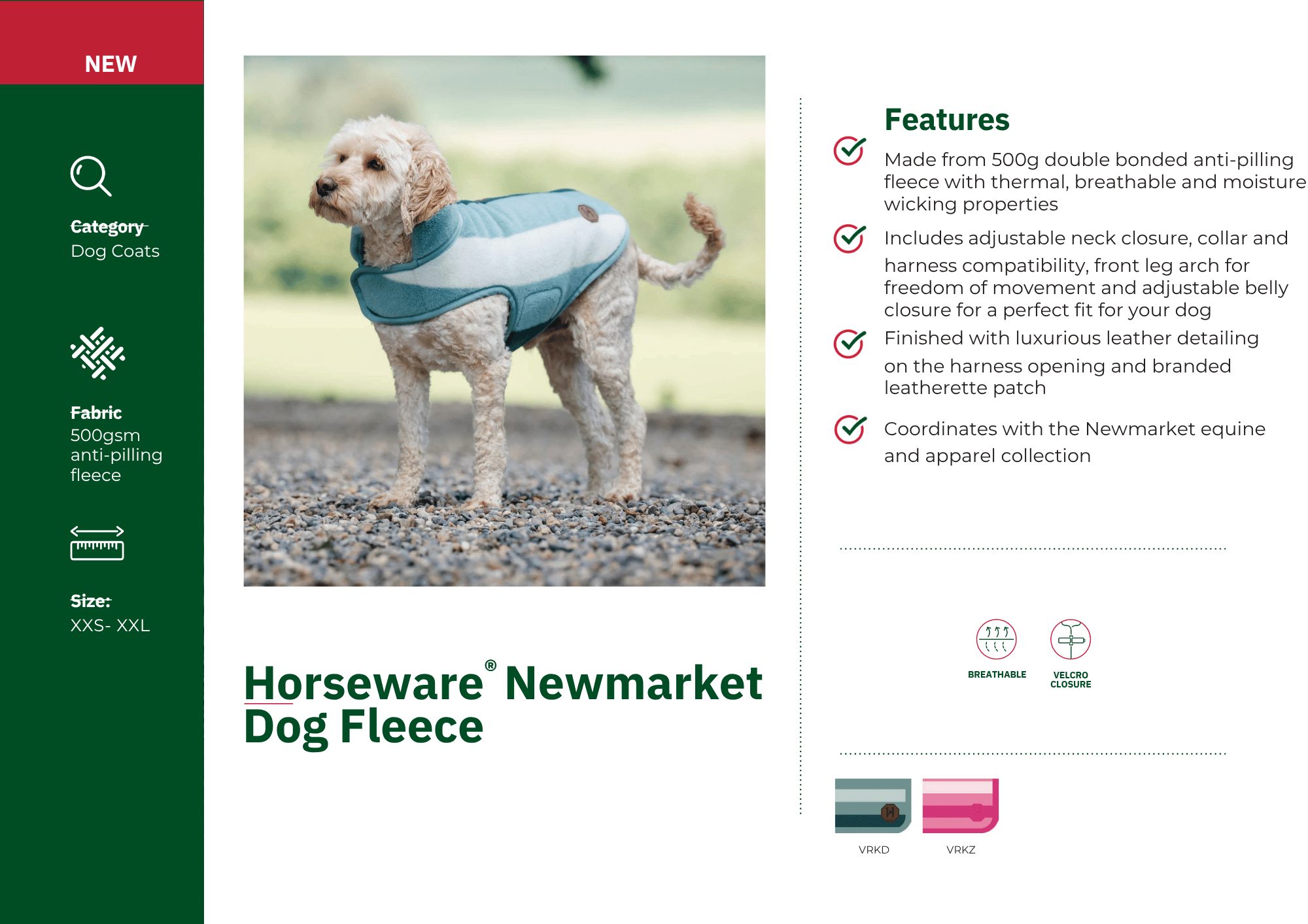 Horseware Newmarket Dog Fleece