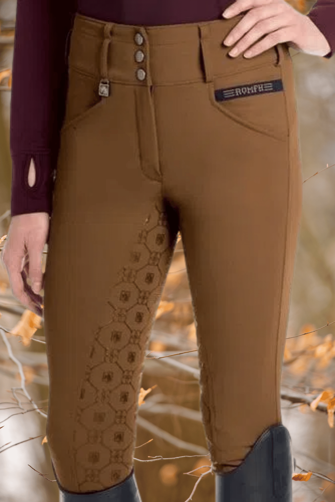 Romfh Breeches in Yummy Maple